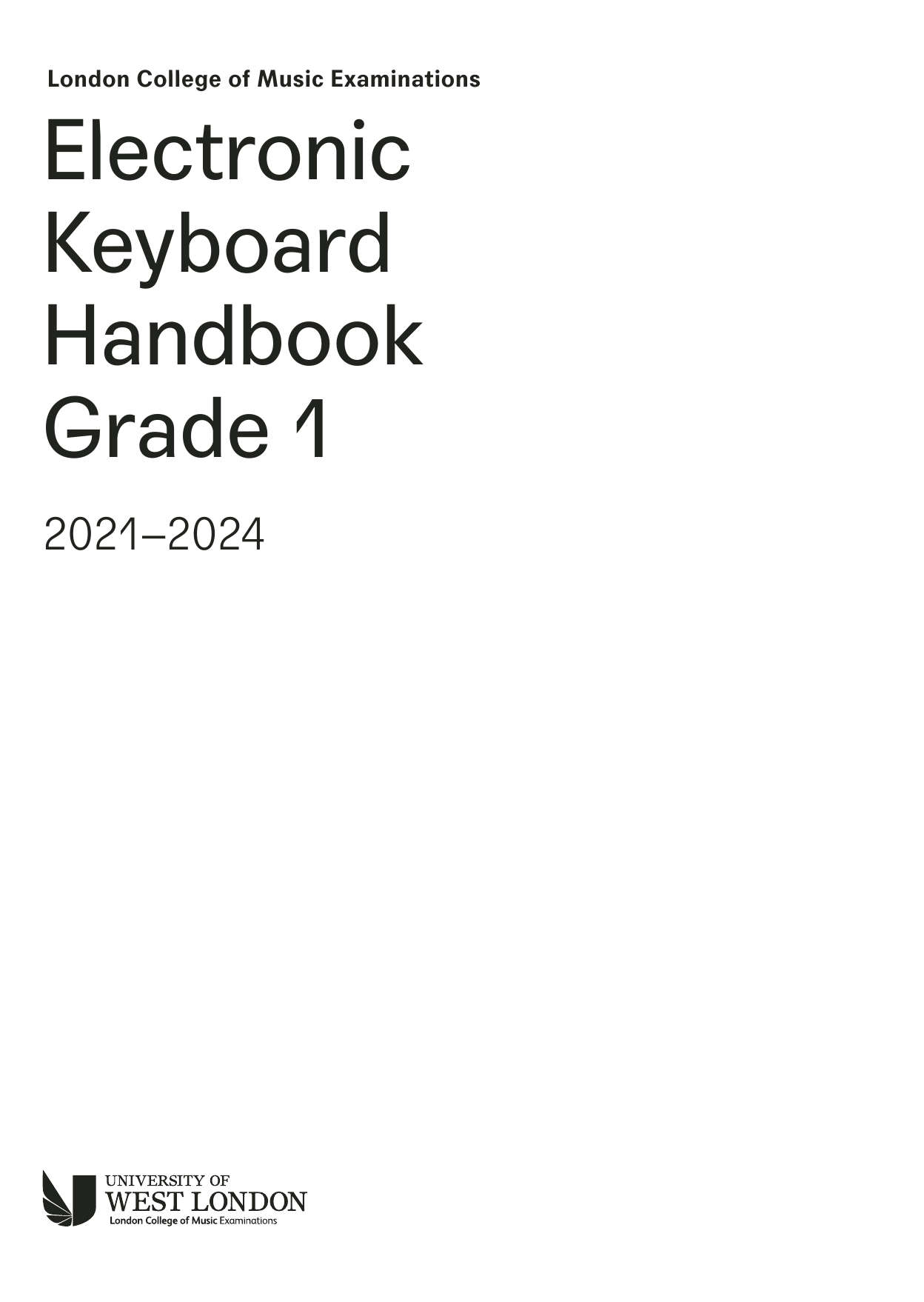 LCME LCME Electronic Keyboard Handbook 2021 Grade 1 Sheet Music Notes & Chords for Instrumental Method - Download or Print PDF