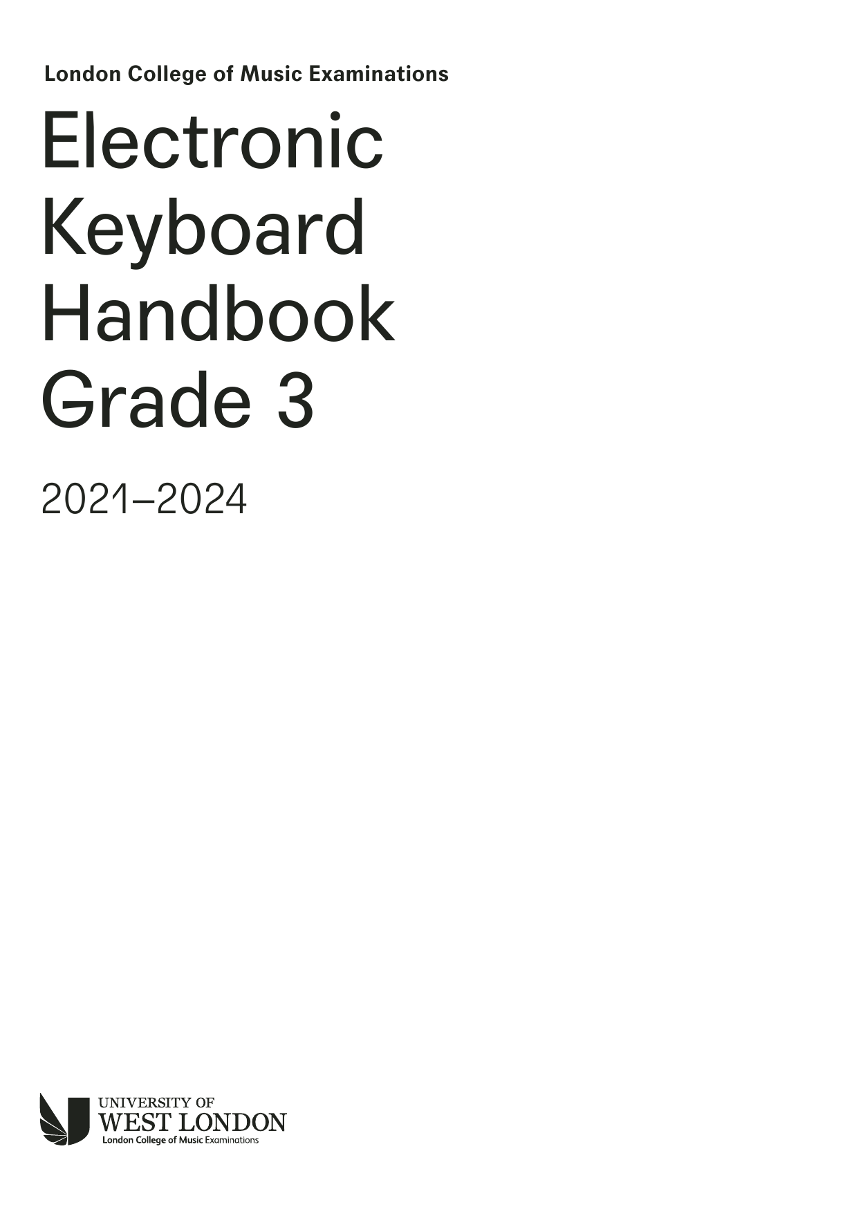 LCME LCME Electronic Keyboard Handbook 2021 Grade 3 Sheet Music Notes & Chords for Instrumental Method - Download or Print PDF