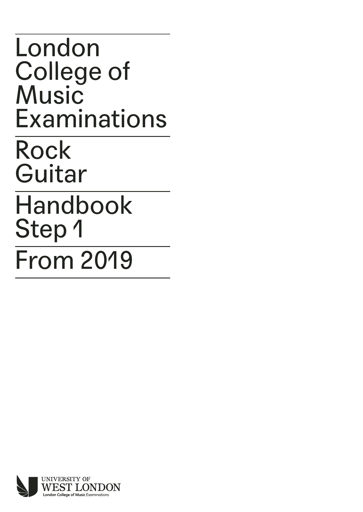 LCME LCME Rock Guitar Handbook 2019 - Step 1 Sheet Music Notes & Chords for Instrumental Method - Download or Print PDF