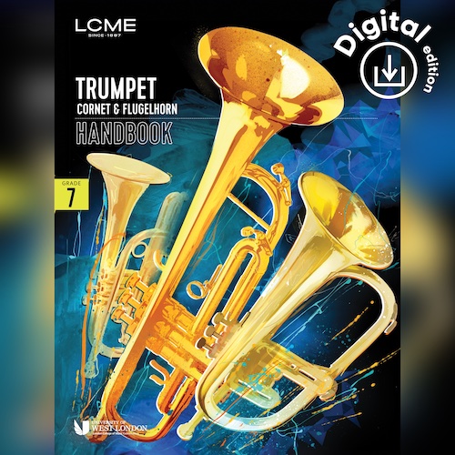 LCME LCME, LCME Trumpet, Cornet & Flugelhorn Handbook 2025: Grade 7, Trumpet Solo