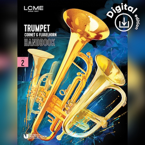 LCME LCME, LCME Trumpet, Cornet & Flugelhorn Handbook 2025: Step 2, Trumpet Solo