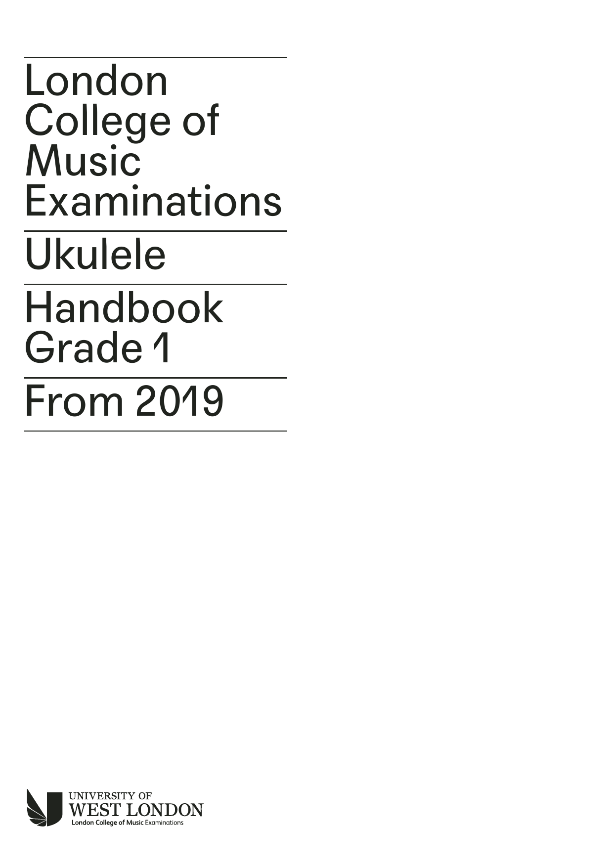 LCME LCME Ukulele Handbook Grade 1 Sheet Music Notes & Chords for Instrumental Method - Download or Print PDF