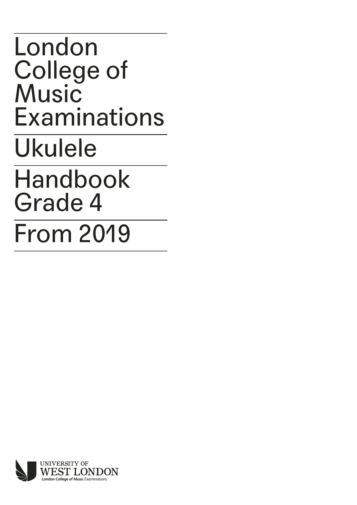 LCME LCME Ukulele Handbook Grade 4 Sheet Music Notes & Chords for Instrumental Method - Download or Print PDF