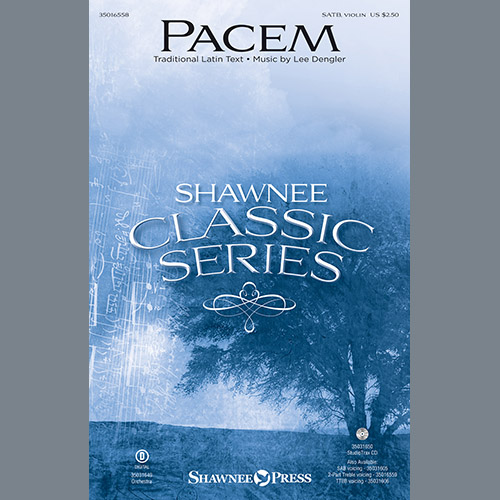 Lee Dengler, Pacem, 2-Part Choir