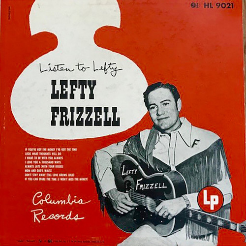 Lefty Frizzell, Always Late With Your Kisses, Piano, Vocal & Guitar (Right-Hand Melody)