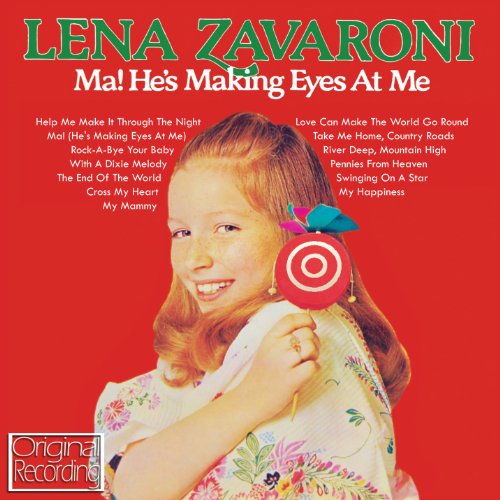 Lena Zavaroni, Ma (He's Making Eyes At Me), Piano, Vocal & Guitar (Right-Hand Melody)