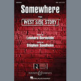Download Leonard Bernstein & Stephen Sondheim Somewhere (from West Side Story) (arr. William Jonson) sheet music and printable PDF music notes