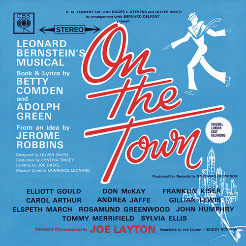 Leonard Bernstein, Ain't Got No Tears Left (from On the Town), Piano & Vocal