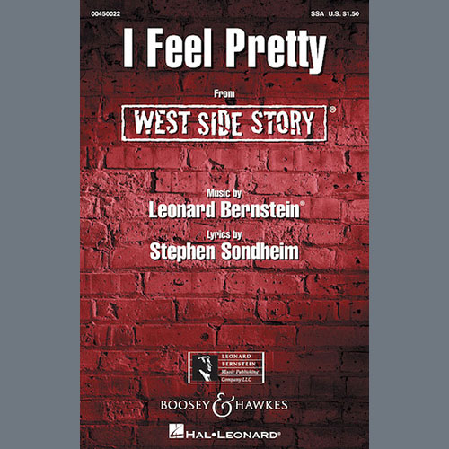 Leonard Bernstein, I Feel Pretty (from West Side Story) (arr. William Stickles), SSA Choir