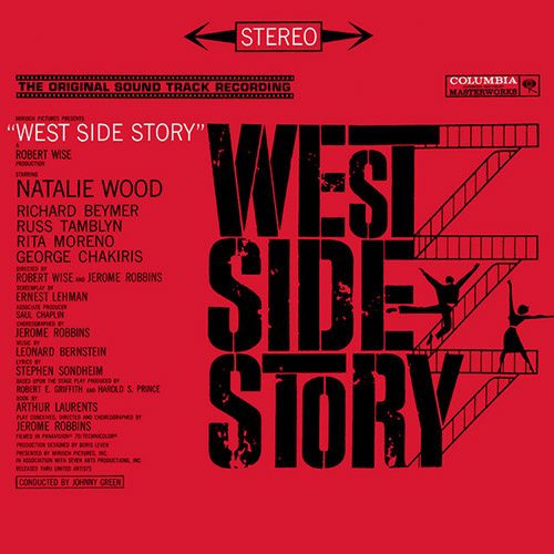 Leonard Bernstein, Maria (from West Side Story), Piano, Vocal & Guitar (Right-Hand Melody)