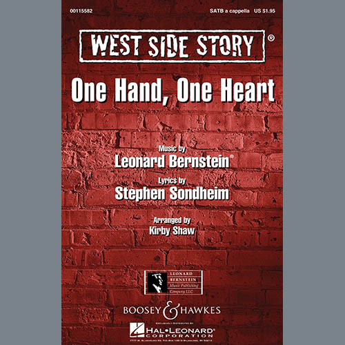 Leonard Bernstein, One Hand, One Heart (from West Side Story) (arr. Kirby Shaw), SSAA Choir