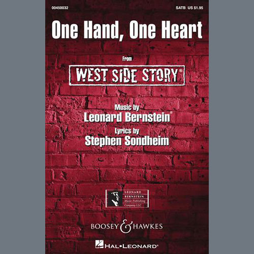 Leonard Bernstein, One Hand, One Heart (from West Side Story) (arr. William Stickles), SATB Choir