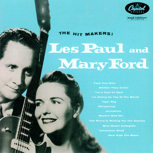 Les Paul & Mary Ford, Vaya Con Dios (May God Be With You), Melody Line, Lyrics & Chords