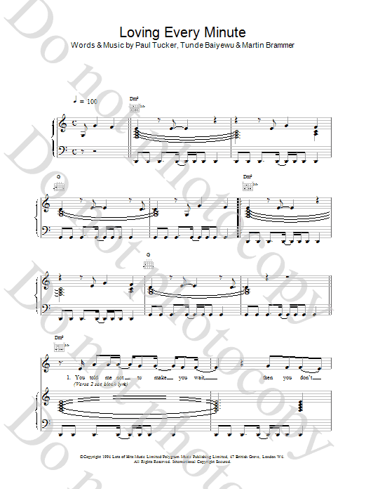 Lighthouse Family Loving Every Minute Sheet Music Notes & Chords for Piano, Vocal & Guitar - Download or Print PDF Lighthouse Family Loving Every Minute Sheet Music Notes & Chords for Piano, Vocal & Guitar - Download or Print PDF