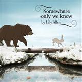 Download Lily Allen Somewhere Only We Know sheet music and printable PDF music notes