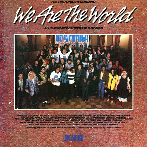 Lionel Richie & Michael Jackson, We Are The World, Clarinet