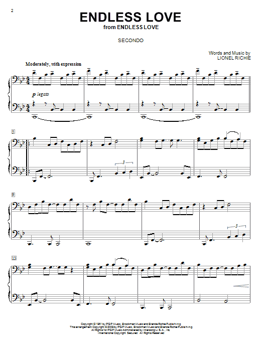 Lionel Richie Endless Love Sheet Music Notes & Chords for Ukulele with strumming patterns - Download or Print PDF
