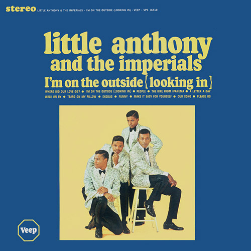 Little Anthony & The Imperials, Tears On My Pillow, Piano, Vocal & Guitar (Right-Hand Melody)