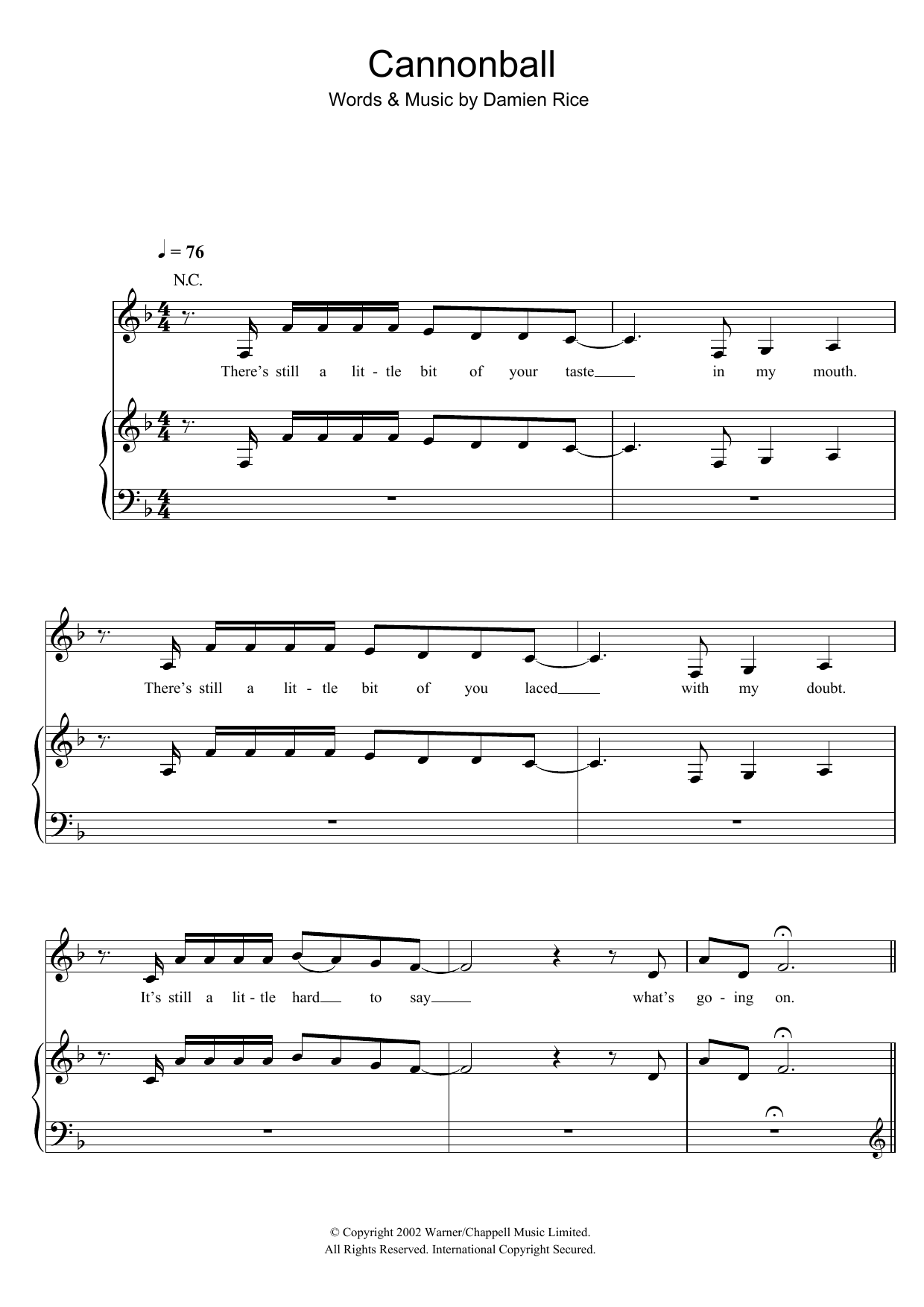 Little Mix Cannonball Sheet Music Notes & Chords for Piano, Vocal & Guitar (Right-Hand Melody) - Download or Print PDF
