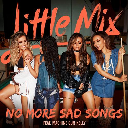 Little Mix, No More Sad Songs (featuring Machine Gun Kelly), Piano, Vocal & Guitar (Right-Hand Melody)