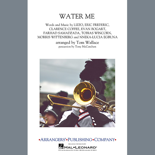 Lizzo, Water Me (arr. Tom Wallace) - Clarinet 2, Marching Band