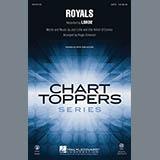 Download Lorde Royals (arr. Roger Emerson) sheet music and printable PDF music notes