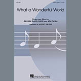 Download Louis Armstrong What A Wonderful World (arr. Audrey Snyder) sheet music and printable PDF music notes