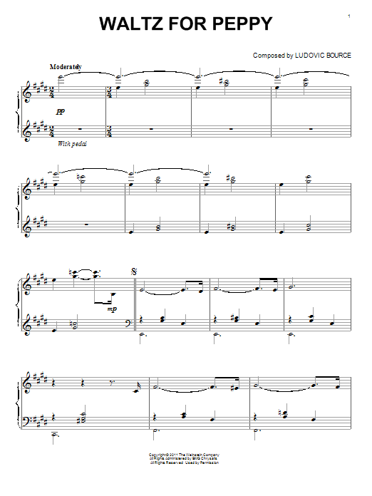 Ludovic Bource Waltz For Peppy (from The Artist) Sheet Music Notes & Chords for Trumpet and Piano - Download or Print PDF