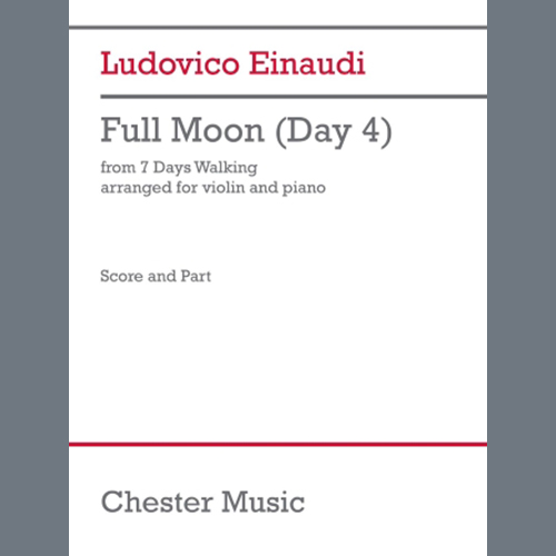 Ludovico Einaudi, Full Moon (Day 4), Piano Solo