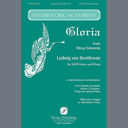 Ludwig Van Beethoven, Gloria from Missa Solemnis (arr. Allan Robert Petker), SATB Choir