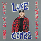 Download Luke Combs Even Though I'm Leaving sheet music and printable PDF music notes