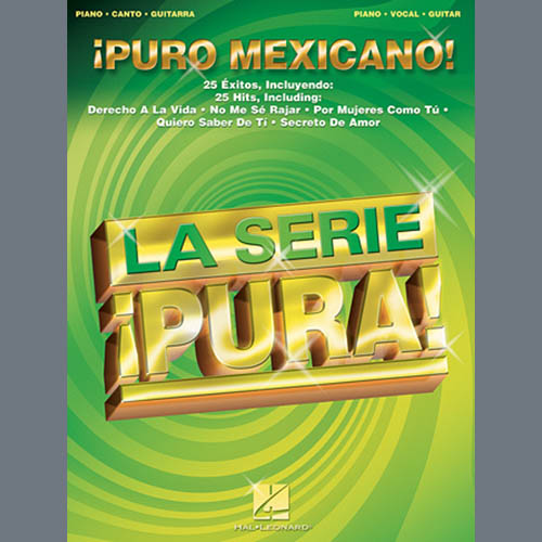 Lupillo Rivera, Sufriendo A Solas, Piano, Vocal & Guitar (Right-Hand Melody)