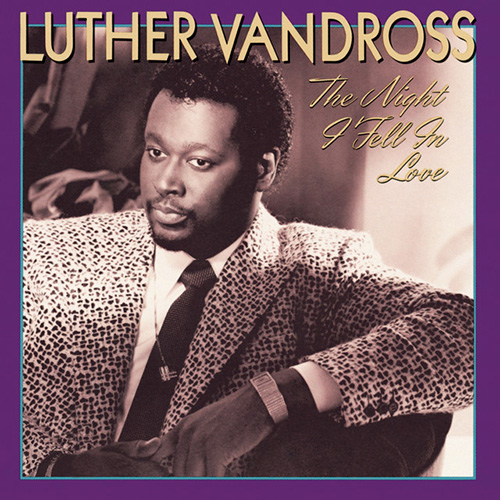 Luther Vandross, If Only For One Night, Piano, Vocal & Guitar Chords (Right-Hand Melody)