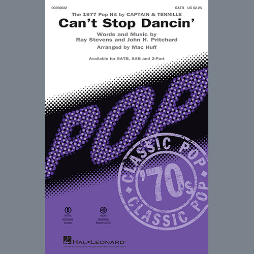 Mac Huff, Can't Stop Dancin', SATB