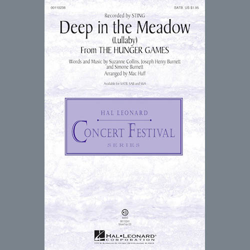 Sting, Deep In The Meadow (arr. Mac Huff), SAB