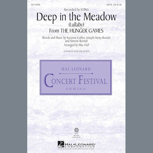 Sting, Deep In The Meadow (arr. Mac Huff), SATB