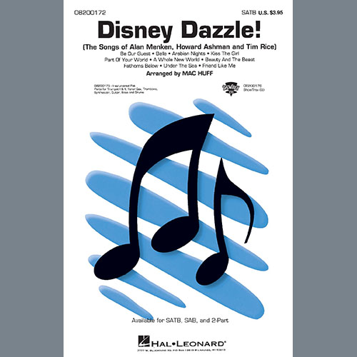 Mac Huff, Disney Dazzle! (The Songs of Alan Menken, Howard Ashman and Tim Rice) (Medley), 2-Part Choir