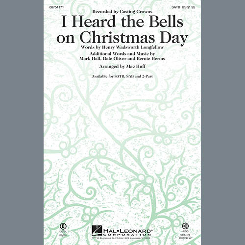 Casting Crowns, I Heard The Bells On Christmas Day (arr. Mac Huff), SSA