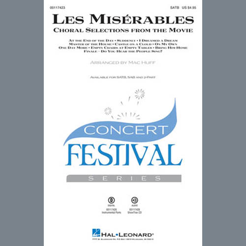 Mac Huff, Les Miserables (Choral Selections From The Movie), 2-Part Choir