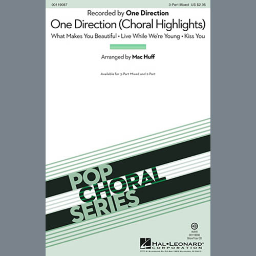Mac Huff, One Direction (Choral Highlights), 2-Part Choir