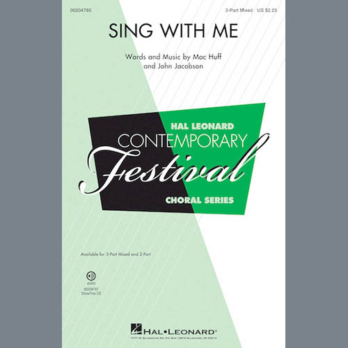 Mac Huff, Sing With Me, 2-Part Choir