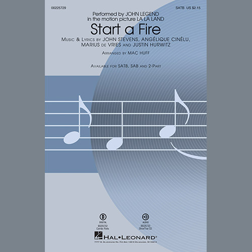 Mac Huff, Start A Fire, SATB