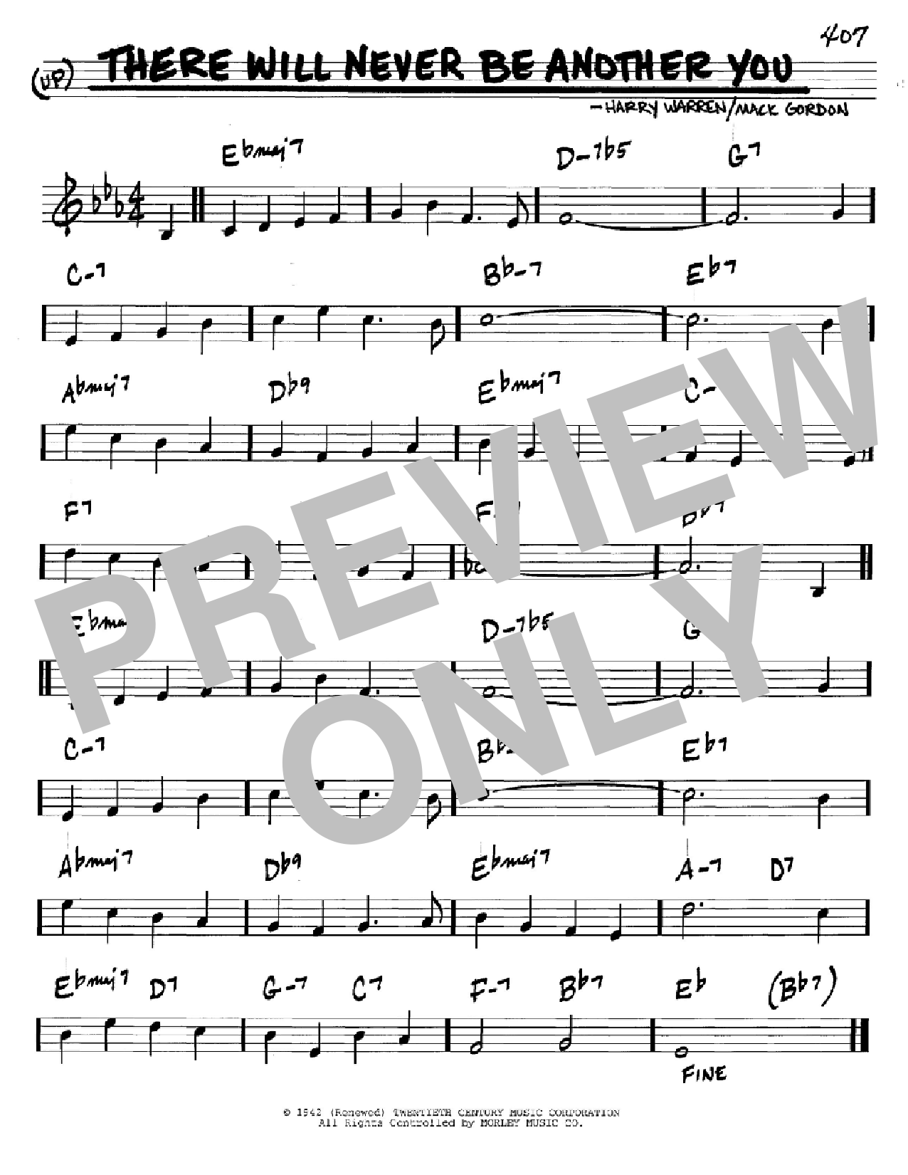 Mack Gordon There Will Never Be Another You Sheet Music Notes & Chords for Ukulele - Download or Print PDF