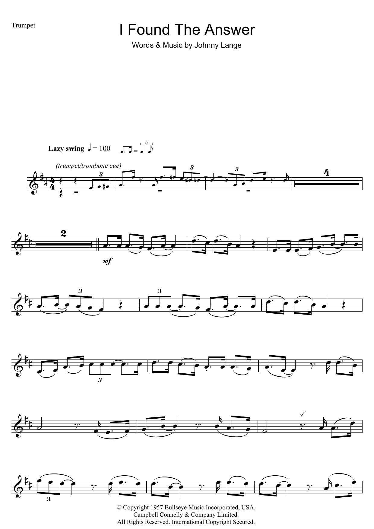 Mahalia Jackson I Found The Answer Sheet Music Notes & Chords for Flute - Download or Print PDF