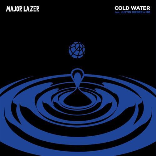 Major Lazer, Cold Water (featuring Justin Bieber and MO), Piano, Vocal & Guitar (Right-Hand Melody)