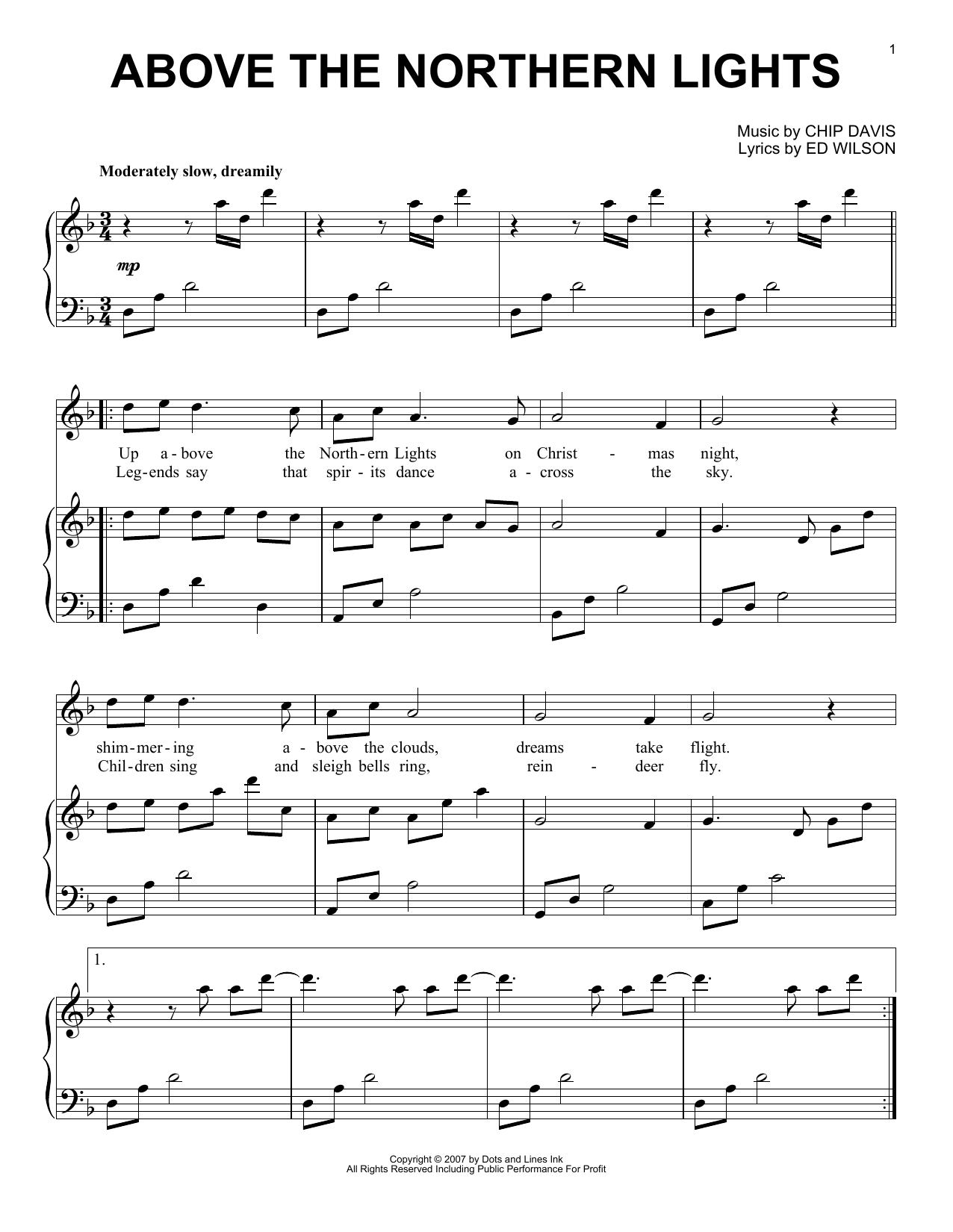 Mannheim Steamroller Above The Northern Lights Sheet Music Notes & Chords for Piano - Download or Print PDF