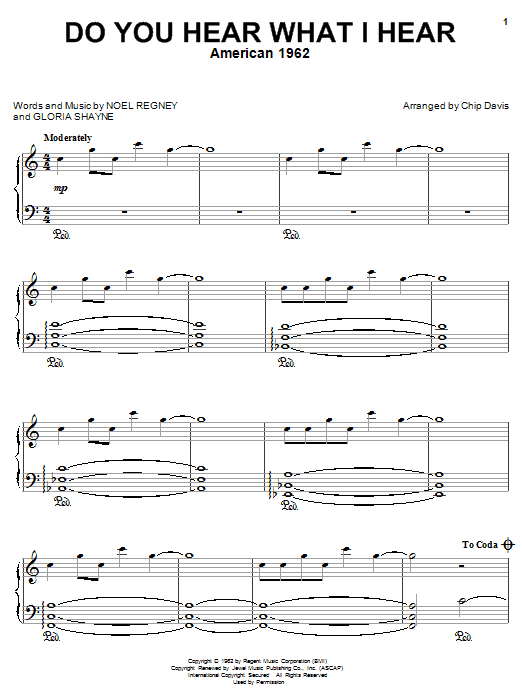 Mannheim Steamroller Do You Hear What I Hear Sheet Music Notes & Chords for Piano - Download or Print PDF