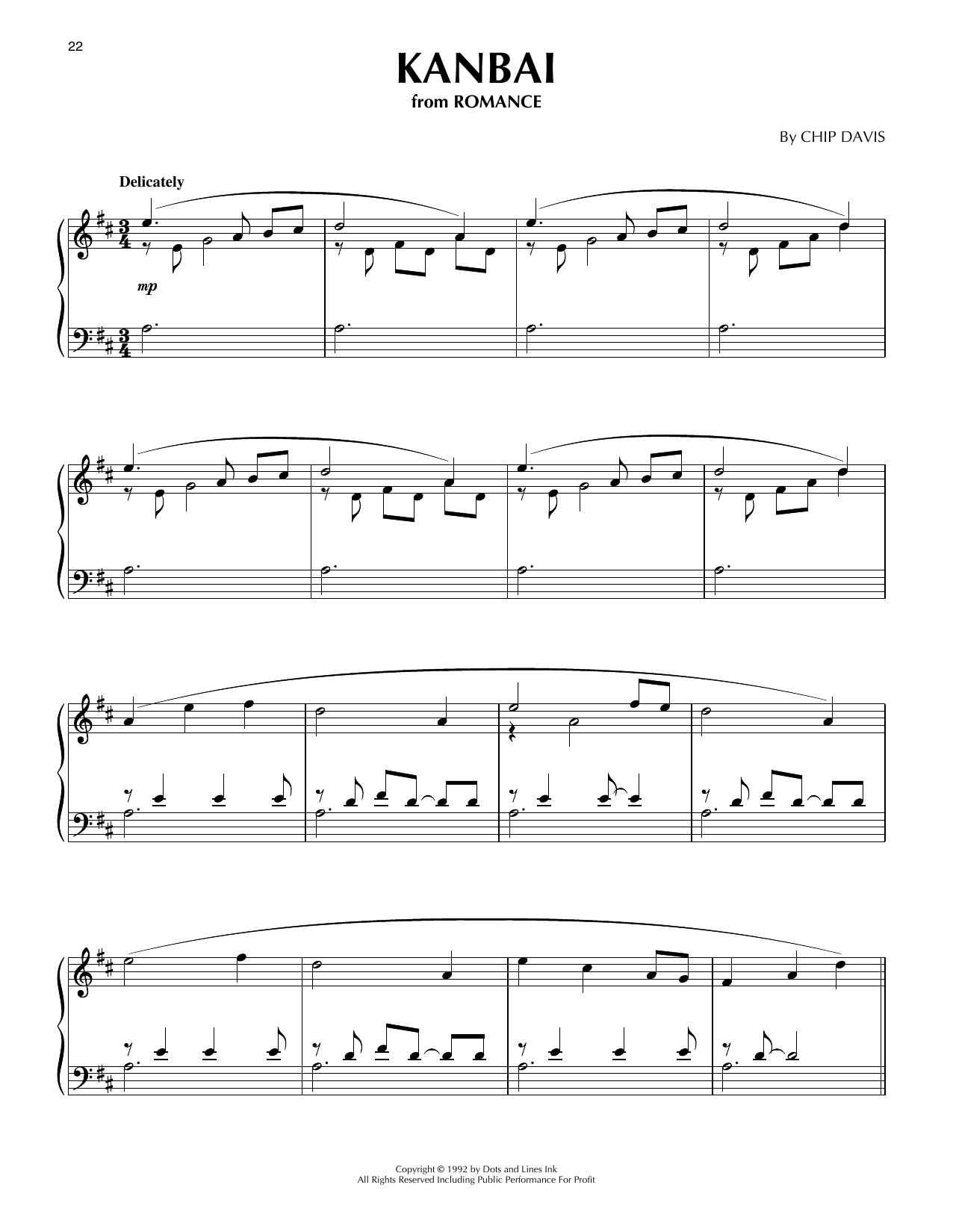 Mannheim Steamroller Kanbai Sheet Music Notes & Chords for Piano Solo - Download or Print PDF