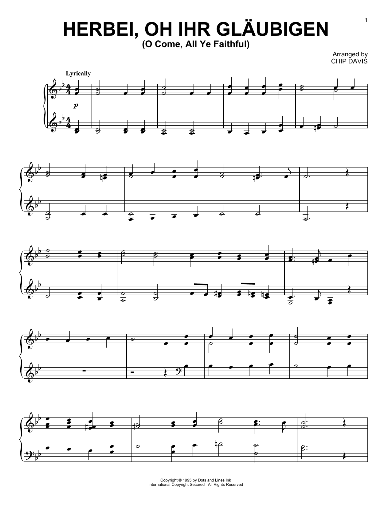 Mannheim Steamroller O Come, All Ye Faithful Sheet Music Notes & Chords for Piano Solo - Download or Print PDF