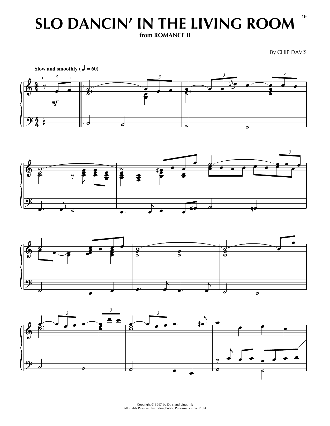 Mannheim Steamroller Slo Dancin' In The Living Room Sheet Music Notes & Chords for Piano Solo - Download or Print PDF